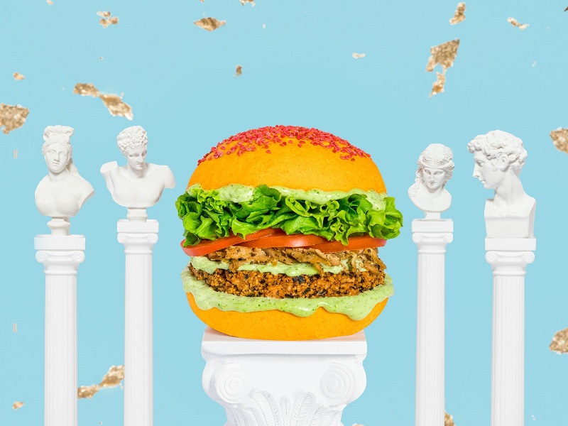 Herculers Burger, il nuovo piatto di Flower Burger realizzato con Planted